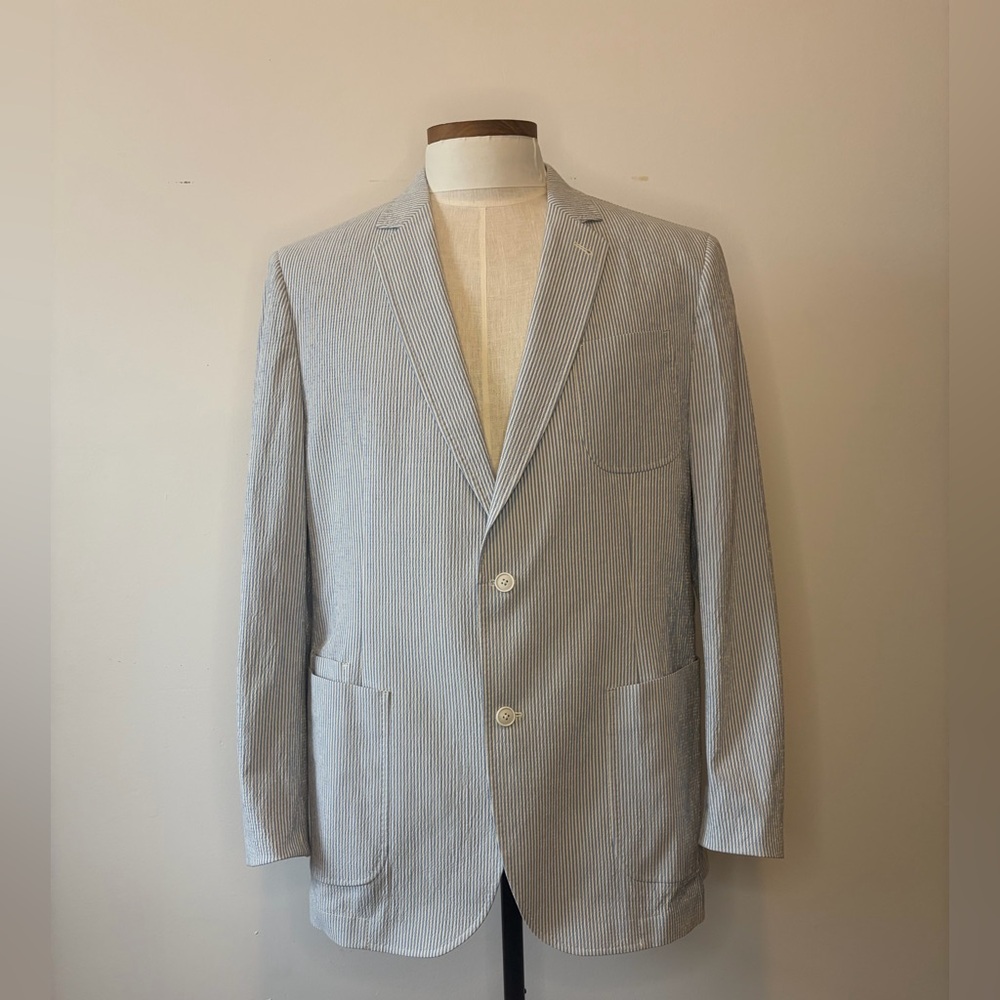 Seersucker Men’s Blazer/Sportcoat